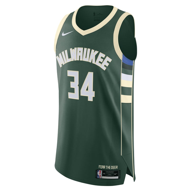Maglia Nike Giannis Antetokounmpo Bucks Icon Edition 2020 NBA Authentic "Fir" | Uomo | Pallacanestro | 01 | SPORTSHOWROOM