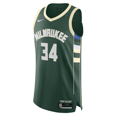 Maglia Nike Giannis Antetokounmpo Bucks Icon Edition 2020 NBA Authentic "Fir" | Uomo | Pallacanestro | 01 | SPORTSHOWROOM