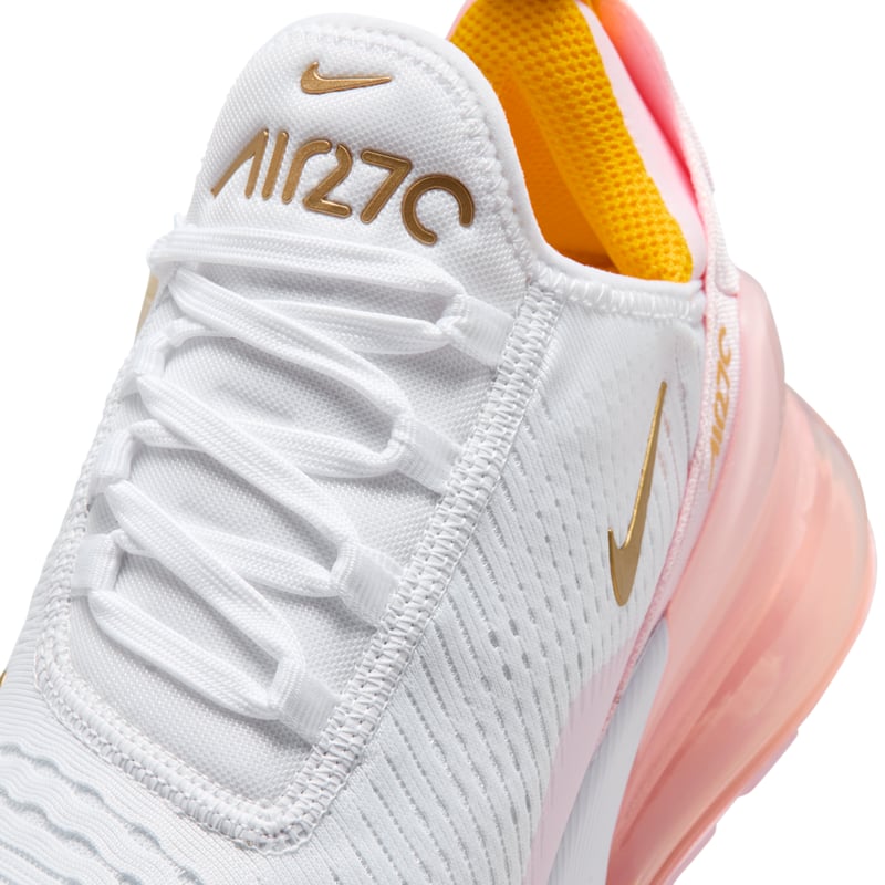 Nike Air Max 270 sneakers "University Gold & Pink Foam" | Kvinnor | Sportstyle | 07 | SPORTSHOWROOM