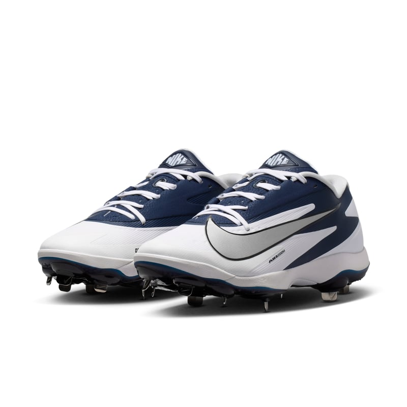 Nike Diamond Standout MTL baseballsko "White & College Navy" | Herre | Baseball | 05 | SPORTSHOWROOM