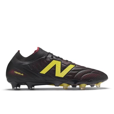 Scarpe da calcio New Balance Tekela Elite Low FG v5 "Black & Punch Yellow" | Uomo & Donna | Calcio | 00 | SPORTSHOWROOM