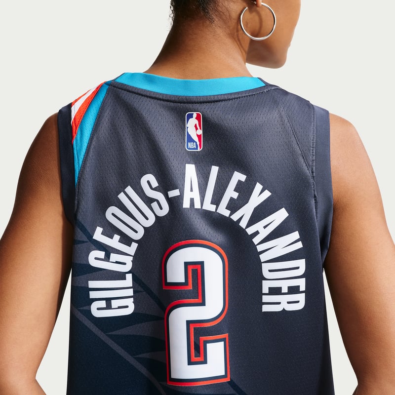 Nike Oklahoma City Thunder City Edition NBA Swingman Shai Gilgeous-Alexander HM5990-437 04