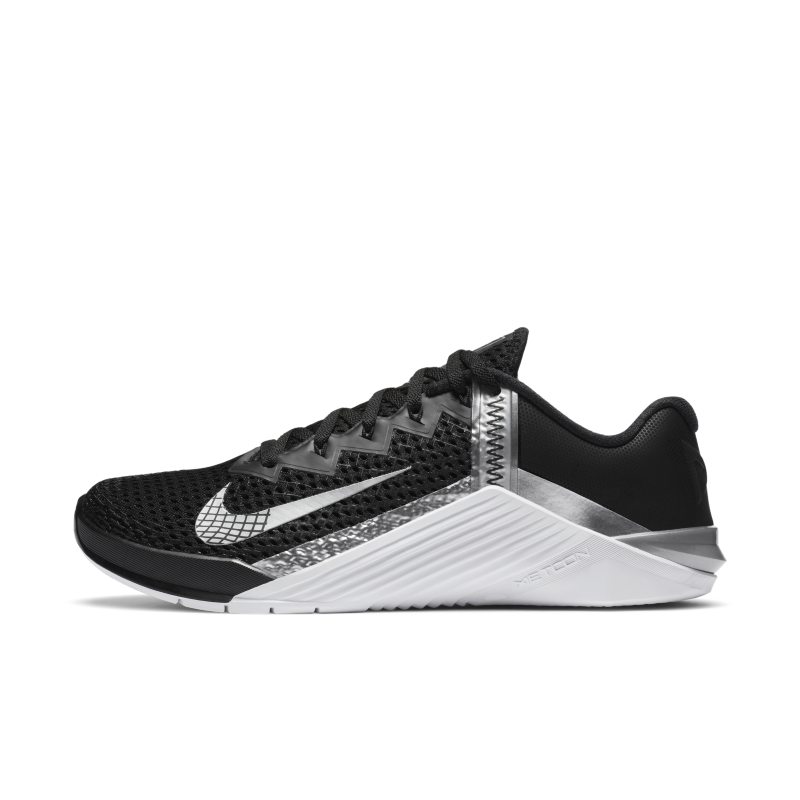 Nike Metcon 6 Black Metallic Silver AT3160 010 SPORTSHOWROOM