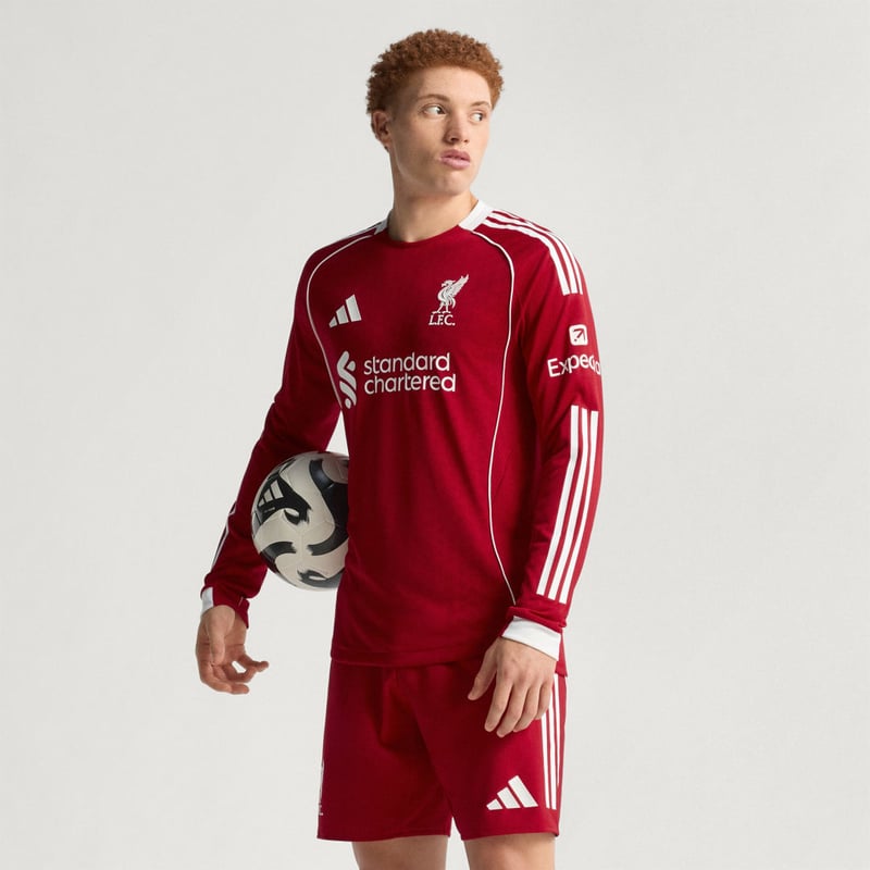 adidas Liverpool FC 2025/26 Home Authentic Long Sleeve JV6445 01