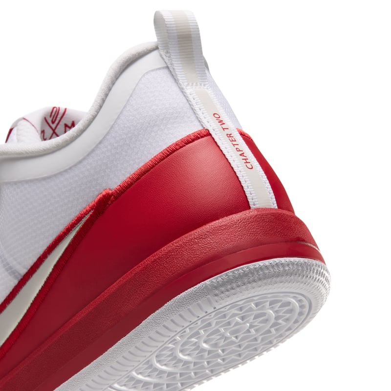 Košarkarski copati Nike Book 2 "White & University Red" | Moški | Košarka | 08 | SPORTSHOWROOM