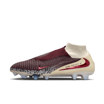 Scarpe da calcio Nike United Phantom 6 High Elite FG "Burgundy Crush & Fossil" | Uomo | Calcio | 01 | SPORTSHOWROOM