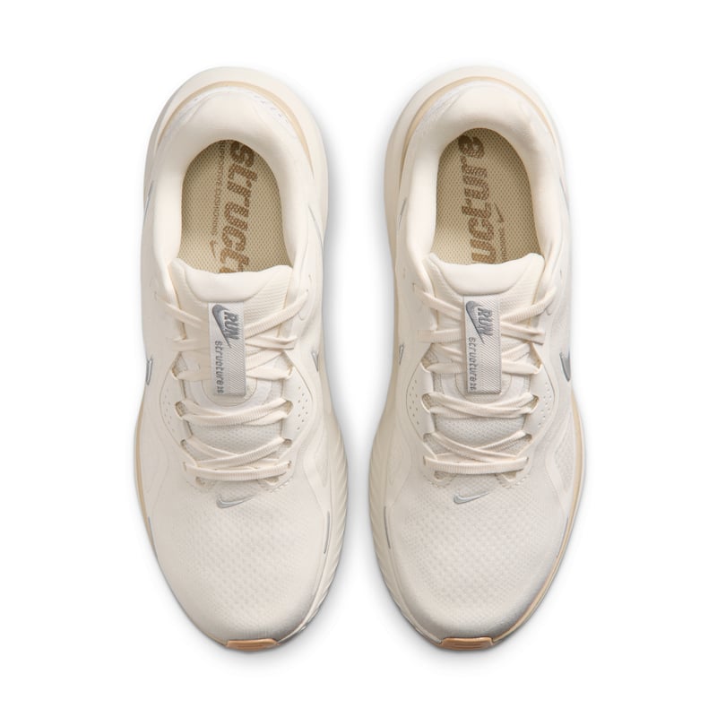 Nike Structure 26 hardloopschoenen "Sail & Light Khaki" | Heren | Hardlopen | 04 | SPORTSHOWROOM
