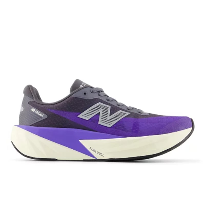 Tekaški copati New Balance FuelCell Rebel v5 "Electric Indigo & Truffle Salt" | Ženske | Tek | 00 | SPORTSHOWROOM