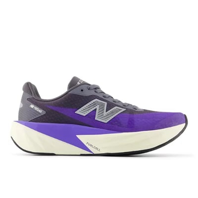 Tekaški copati New Balance FuelCell Rebel v5 "Electric Indigo & Truffle Salt" | Ženske | Tek | 00 | SPORTSHOWROOM