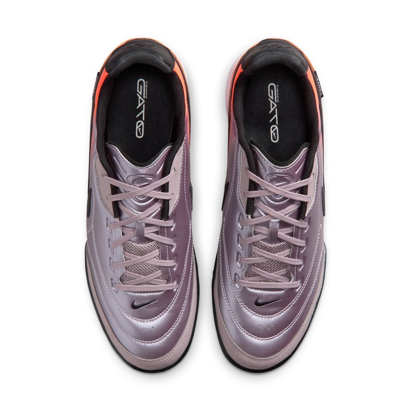 Scarpe da calcio Nike Tiempo Streetgato Premium Heritage "Bleached Lilac & Total Orange" | Uomo | Calcio | 04 | SPORTSHOWROOM