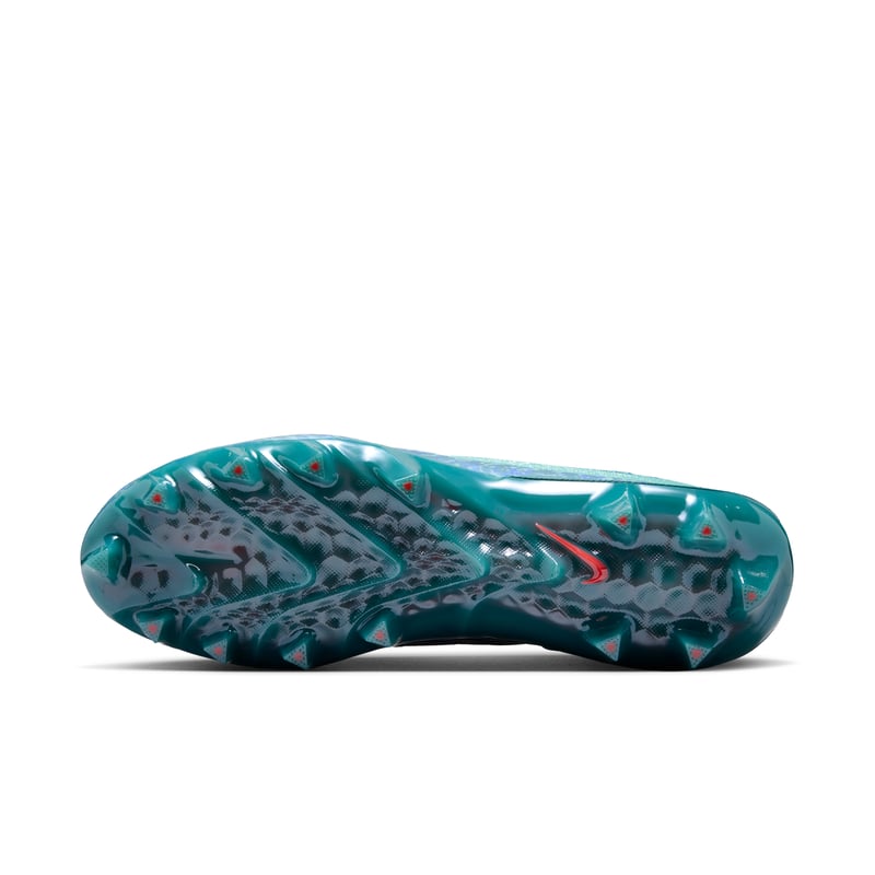 Scarpe da football Nike Alpha Menace 5 Elite "Mineral Teal & Bright Crimson" | Uomo | Football americano | 02 | SPORTSHOWROOM