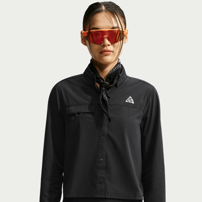 Nike ACG "Aireez" Button-Up Toppi "Black" | Naiset | Outdoor | 01 | SPORTSHOWROOM