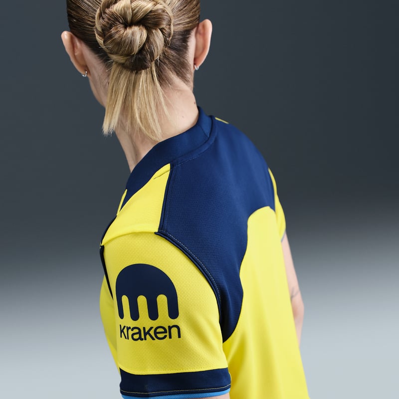 Nike Tottenham Hotspur 2025/26 Stadium Third Dri-FIT Total 90 Replica Shirt "Dynamic Yellow & Blue Void" | Women | Football | 02 | SPORTSHOWROOM
