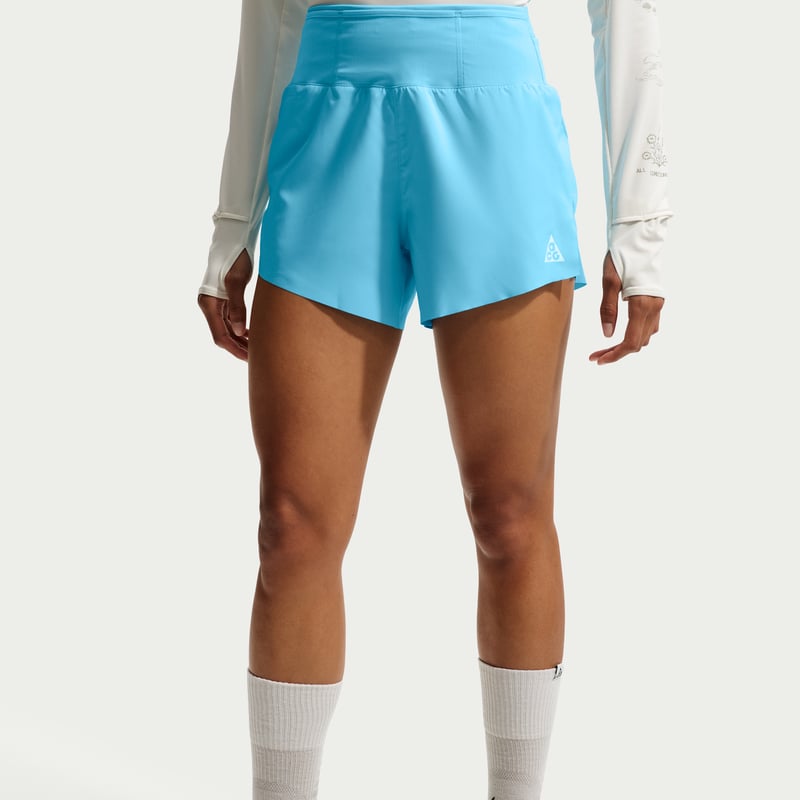 Nike ACG Dri-FIT Mid-Rise Brief-Lined Shorts "Baltic Blue" | Women | Outdoor | 02 | SPORTSHOWROOM