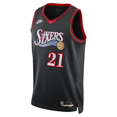Nike Philadelphia 76ers 2025/26 Hardwood Classics Dri-FIT NBA Swingman Joel Embiid HM4778-011