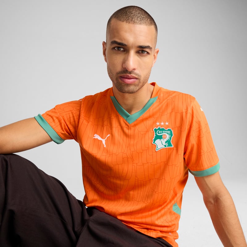 PUMA Côte d'Ivoire 2025 Home 777187-01 02