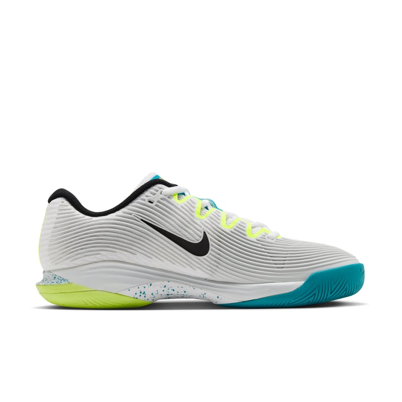 Nike Vapor 12 tennis runners "White & Volt" | Women | Tennis | 03 | SPORTSHOWROOM