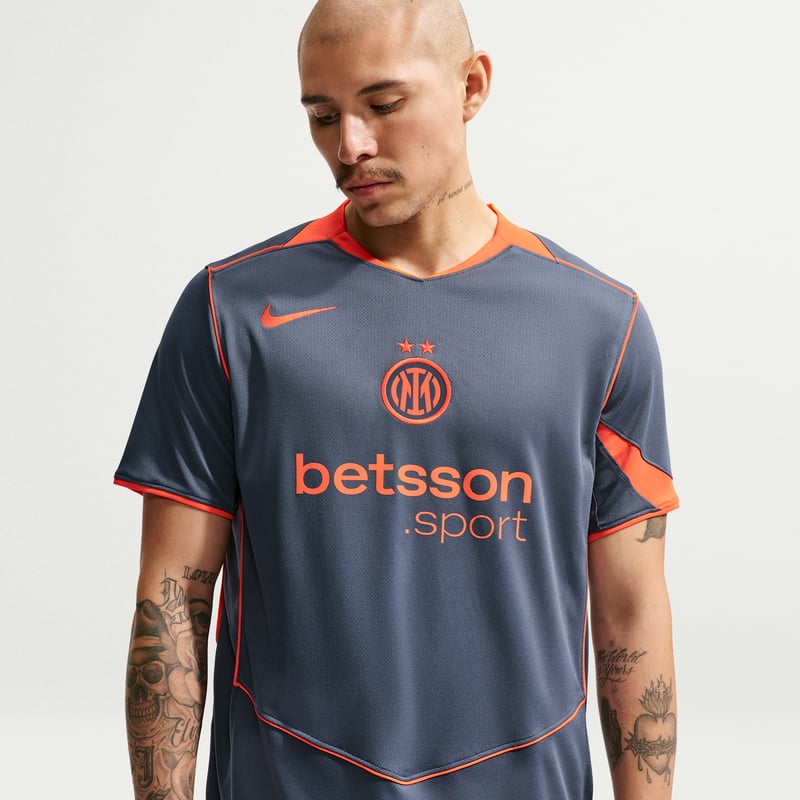 Majica Nike Inter Milan 2025/26 Stadium Third Dri-FIT Total 90 Replica "Thunder Blue & Safety Orange" | Muškarci | Nogomet | 01 | SPORTSHOWROOM