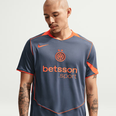 Maglia Nike Inter Milan 2025/26 Stadium Third Dri-FIT Total 90 Replica "Thunder Blue & Safety Orange" | Uomo | Calcio | 01 | SPORTSHOWROOM
