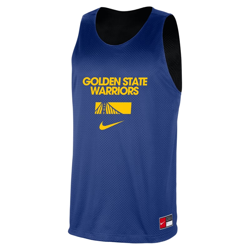 Nike Golden State Warriors Courtside NBA Mesh Practice FZ7765-495 01
