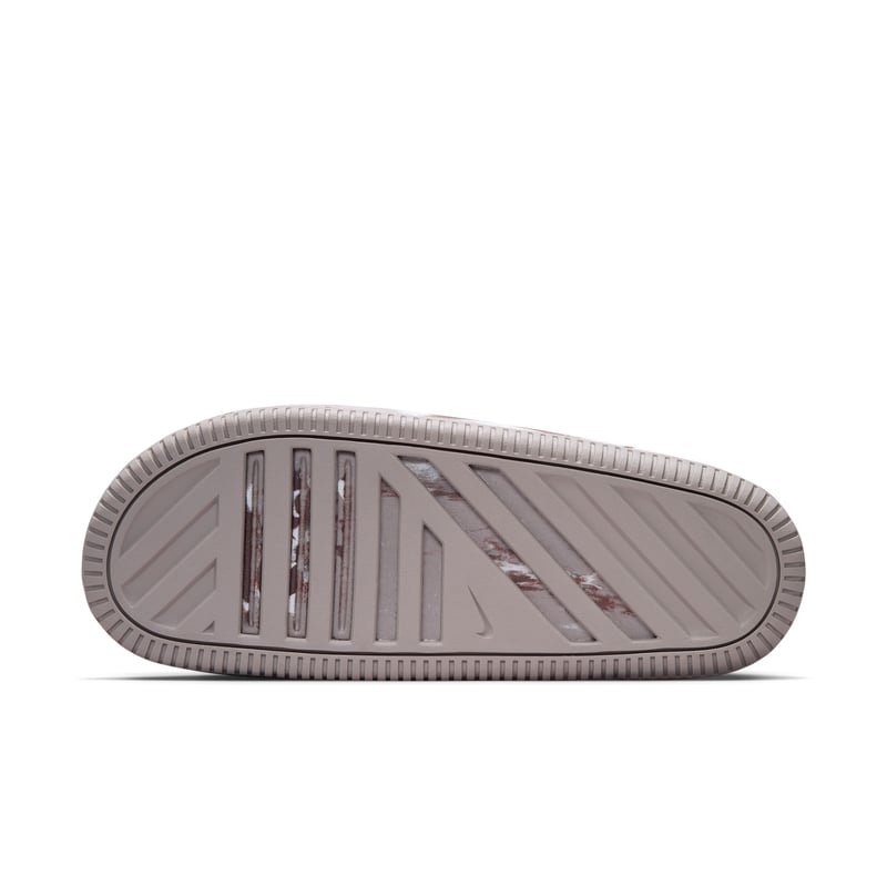 Nike Calm 2.0 Marbled Slide sneakers "Sail & Mink Brown" | Dame | Sportstyle | 03 | SPORTSHOWROOM