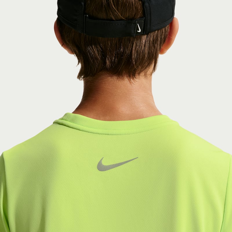 Camiseta Nike Miler "Light Lemon Twist" | Niños | | 02 | SPORTSHOWROOM
