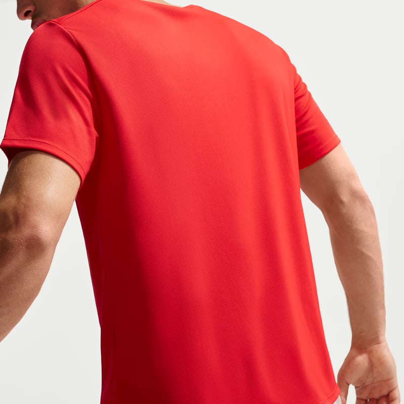 Maglia Nike Miler Dri-FIT "Light Crimson" | Uomo | Corsa | 02 | SPORTSHOWROOM