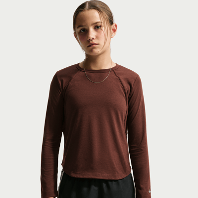 Maillot Nike Tempo Dri-FIT Long-Sleeve "Mystic Dates" | Enfant | Course à pied | 01 | SPORTSHOWROOM