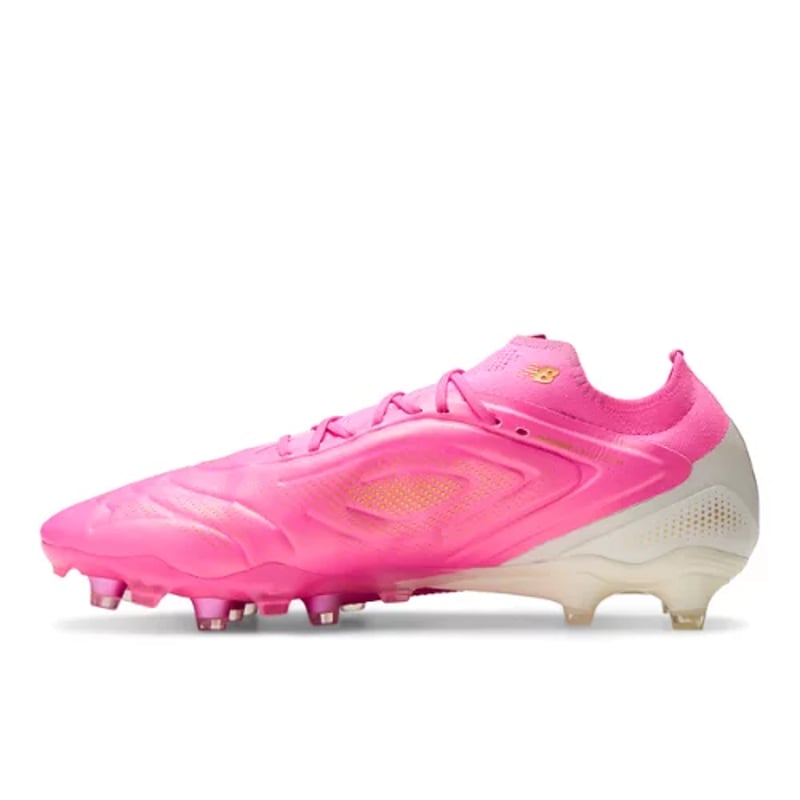 Scarpe da calcio New Balance Tekela Elite Low FG v5 "Pink Heat & Metallic Gold" | Uomo & Donna | Calcio | 01 | SPORTSHOWROOM