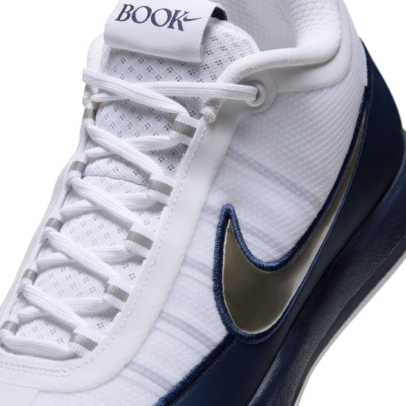 Košarkarski copati Nike Book 2 "White & Midnight Navy" | Moški | Košarka | 07 | SPORTSHOWROOM