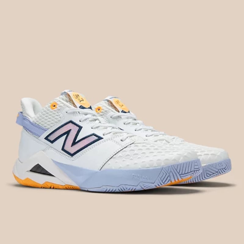 New Balance Coco CG2 tenniskengät "White & Daybreak" | Naiset | Tennis | 02 | SPORTSHOWROOM