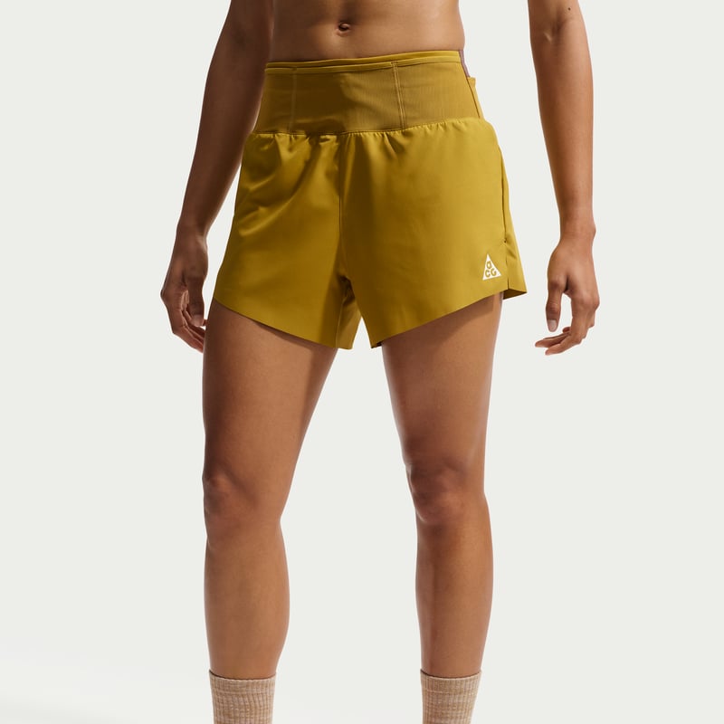 Nike ACG Dri-FIT Mid-Rise Brief-Lined Shorts "Peat Moss & Ironstone" | Women | Outdoor | 02 | SPORTSHOWROOM