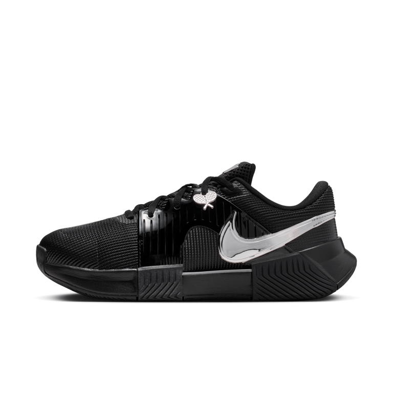 Nike GP Challenge 1.5 x Naomi Osaka tennis runners "Black & Metallic Silver" | Women | Tennis | 01 | SPORTSHOWROOM