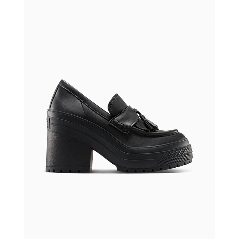 Comverse Chuck 70 De Luxe Heel Loafer Platform Leather A14714C 01