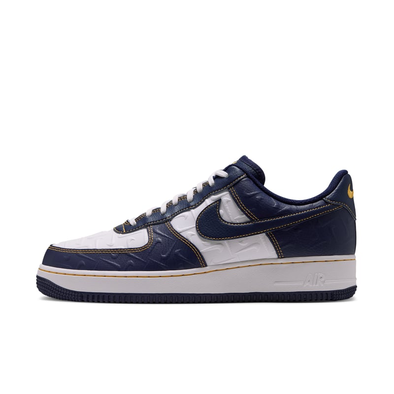 Nike Air Force 1 '07 Sneaker "Summit White & Midnight Navy" | Herren | Sportstyle | 01 | SPORTSHOWROOM