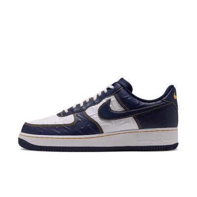 Sneakersy Nike Air Force 1 '07 "Summit White & Midnight Navy" | Mezczyzni | Sportstyle | 01 | SPORTSHOWROOM