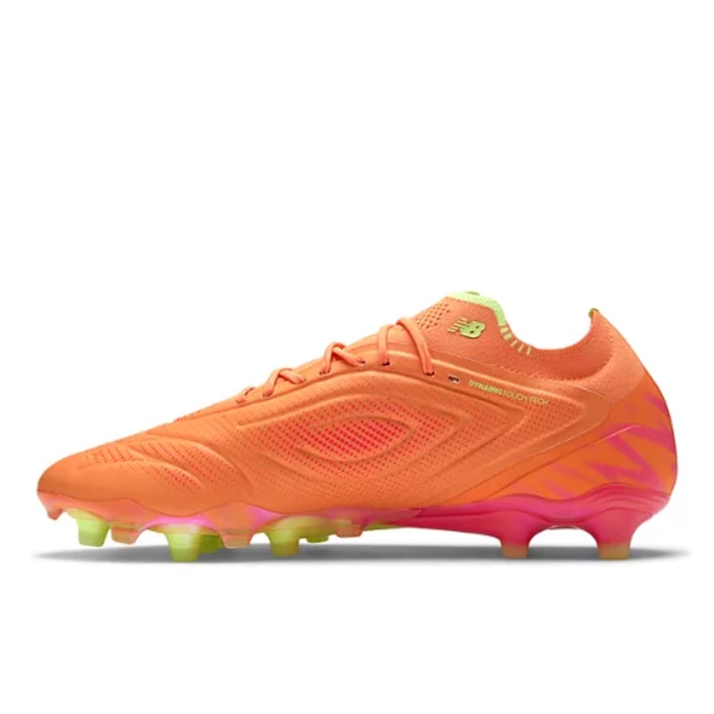 Scarpe da calcio New Balance Tekela Elite Low Laced FG v5 "Hot Mango & Orange & Lime" | Uomo & Donna | Calcio | 01 | SPORTSHOWROOM