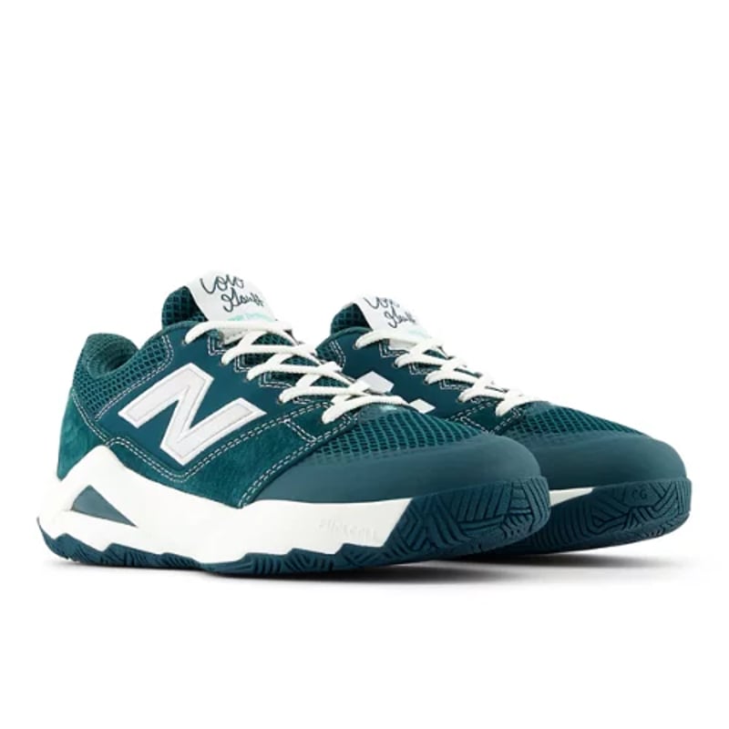 New Balance Coco Delray tennis runners "White & Deep End" | Women | Tennis | 02 | SPORTSHOWROOM