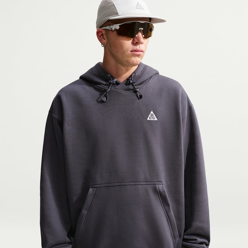 Nike ACG "Tuff Fleece" Pullover Hoodie "Gridiron" | Men | | 01 | SPORTSHOWROOM