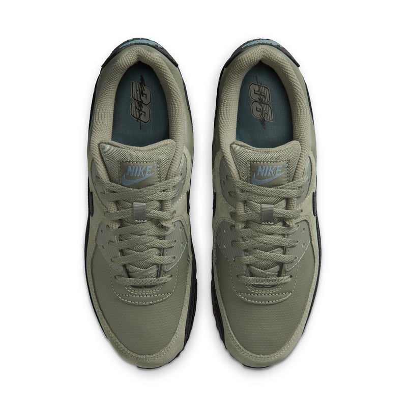 Nike Air Max 90 sneakers "Silver Sage & Mineral Slate" | Män | Sportstyle | 04 | SPORTSHOWROOM