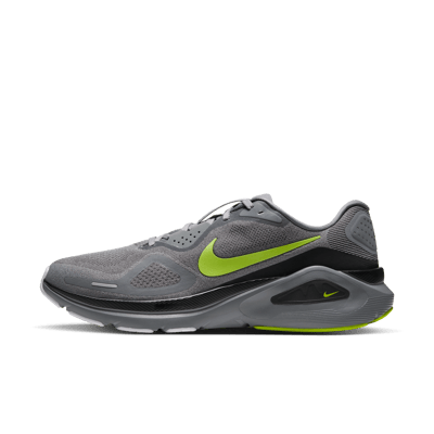 Nike Structure 26 Laufschuhe "Cool Grey & Lemon Venom" | Herren | Laufen | 01 | SPORTSHOWROOM