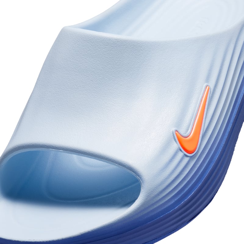 Nike ReactX Rejuven8 Slides sneakers "Hydrogen Blue & Total Orange" | Herre | Sportstyle | 06 | SPORTSHOWROOM