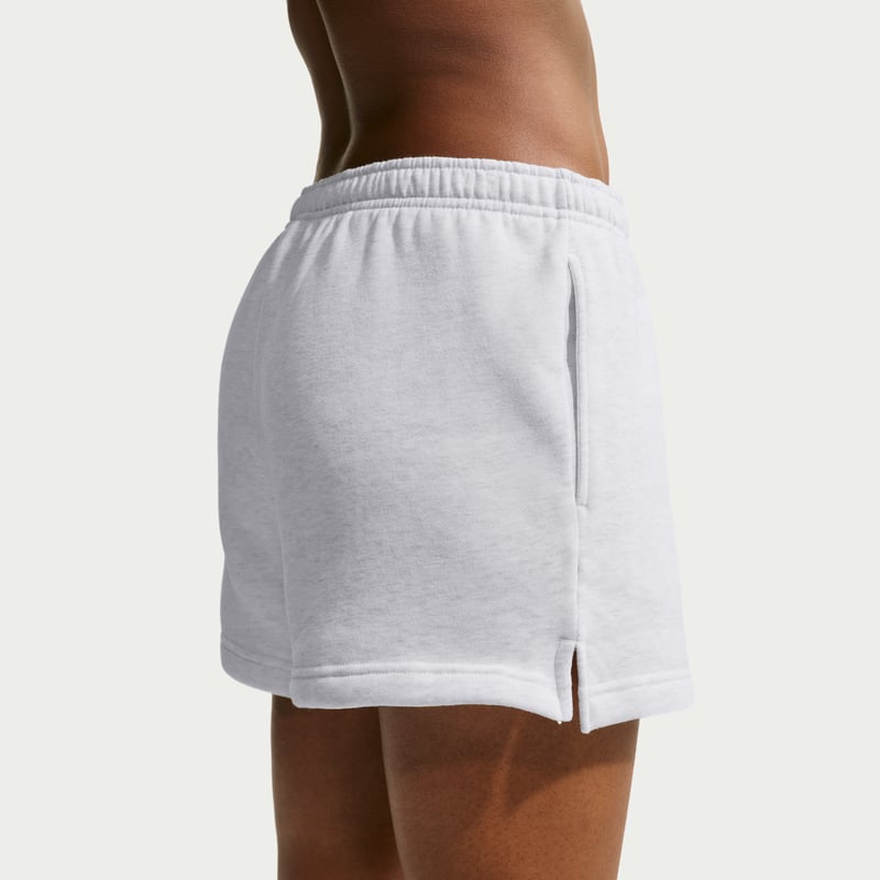 Nike Studio Fleece Medium Weight Shorts "Birch Heather" | Dame | | 02 | SPORTSHOWROOM