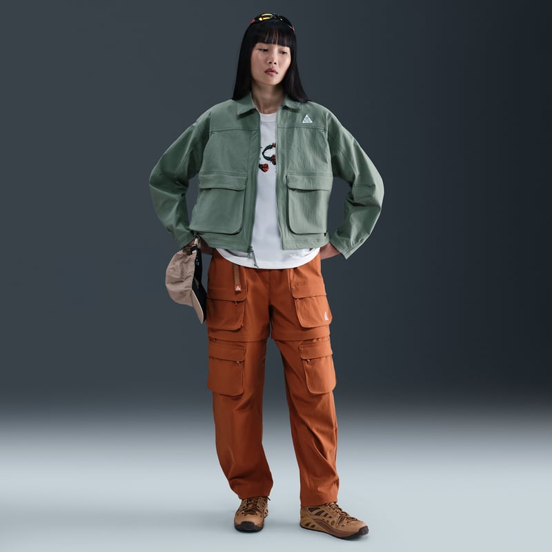 Nike ACG "Smith Summit" UV-Resistant Jakke "Clay Green & Seaweed" | Dame | | 04 | SPORTSHOWROOM