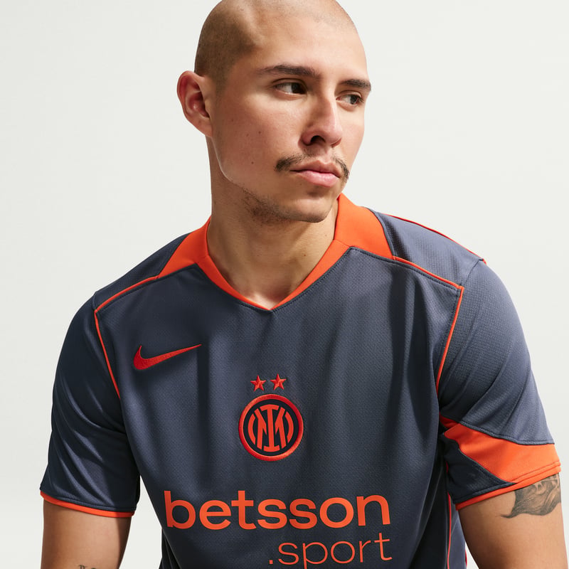 Majica Nike Inter Milan 2025/26 Stadium Third Dri-FIT Total 90 Replica "Thunder Blue & Safety Orange" | Muškarci | Nogomet | 03 | SPORTSHOWROOM