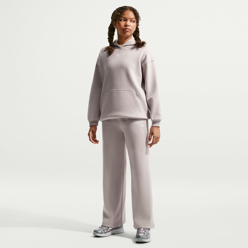 Hlace Nike Studio Fleece Open-Hem "Moon Particle & White" | Djeca | | 00 | SPORTSHOWROOM