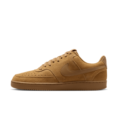 Nike Court Vision Low Suede Premium Sneaker "Wheat & Flax" | Herren | Sportstyle | 01 | SPORTSHOWROOM