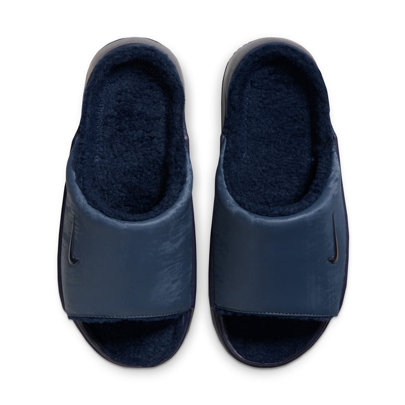 Zapatillas Nike Calm Elevation SE Faux Fur Slide "New Slate & Blue Eclipse" | Mujer | Estilo deportivo | 05 | SPORTSHOWROOM