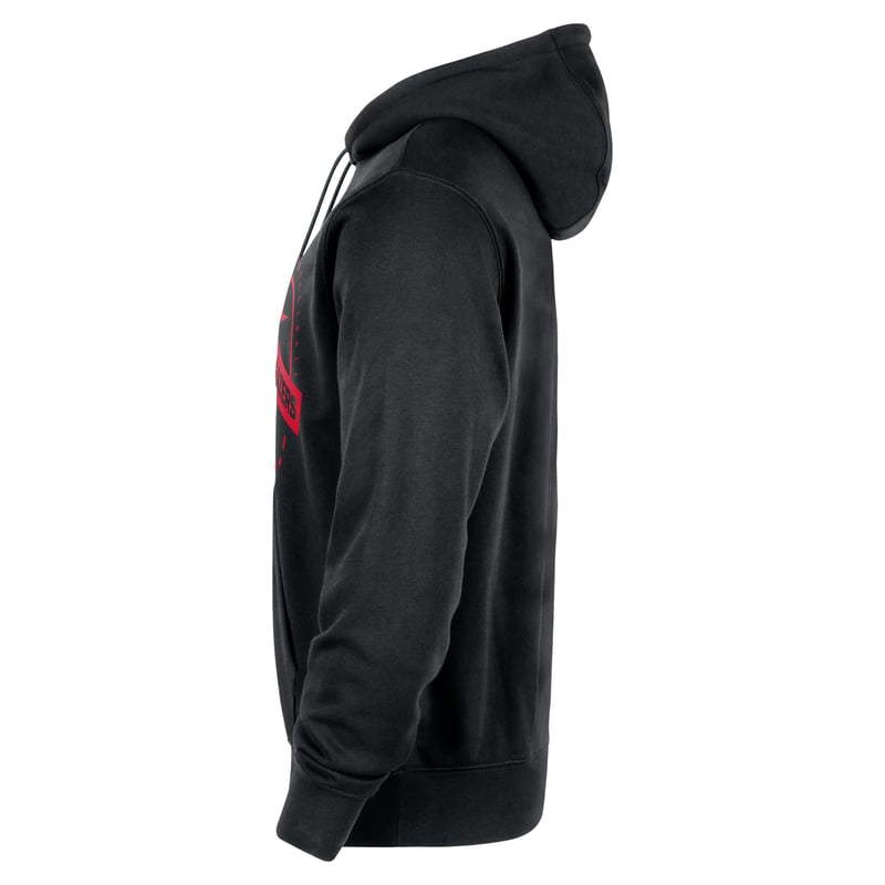 Nike Portland Trail Blazers Club NBA Practice Pullover Hoodie "Black & University Red" | Men | SportStyle | 03 | SPORTSHOWROOM