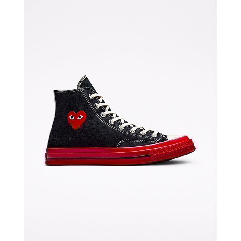 Converse Chuck 70 High x Comme des Garçons PLAY A01793C 01